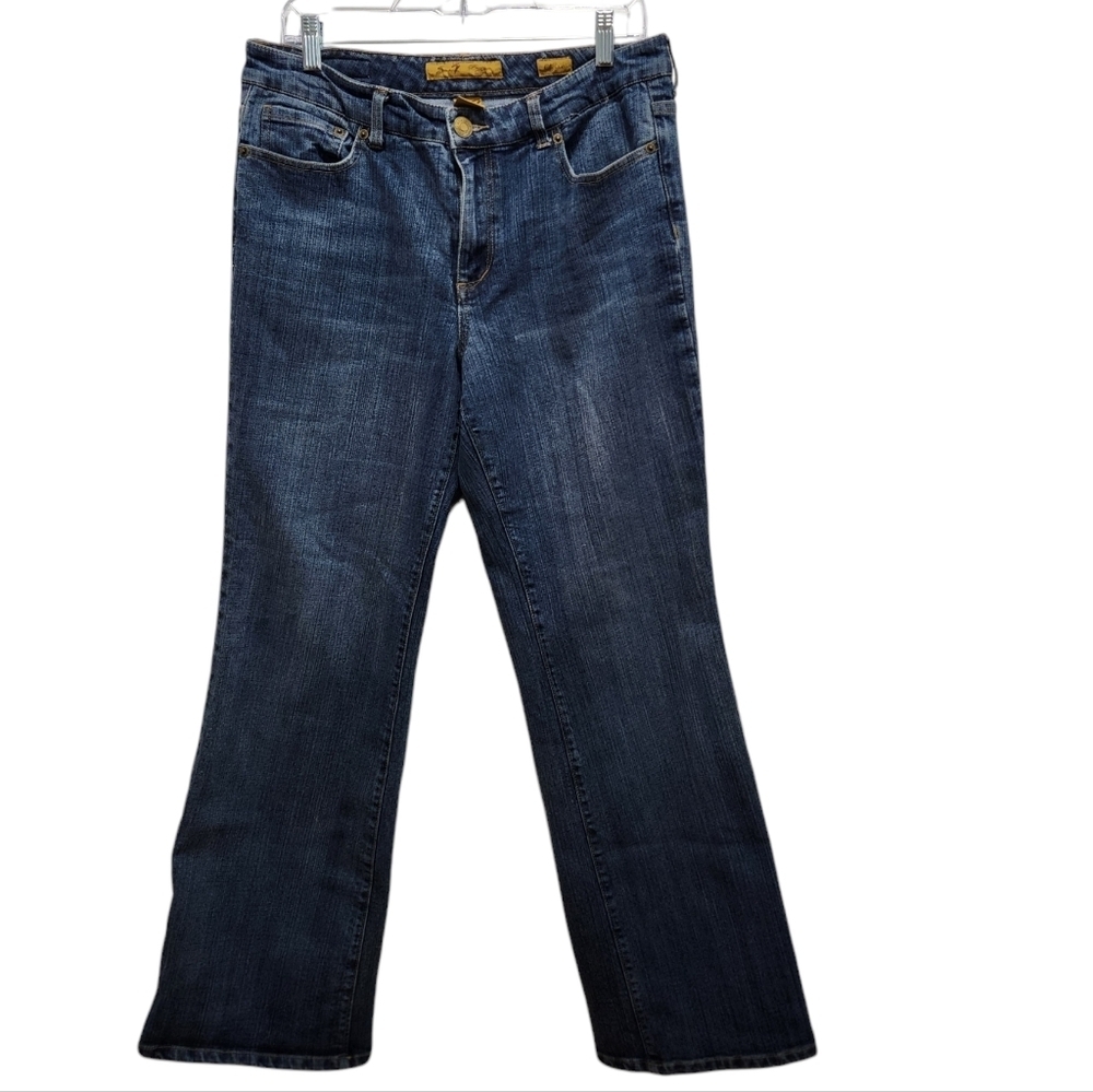 Seven 7 Premium Denim Flare Leg Jeans Women's Size 12 Y2K Retro 90s 2000s